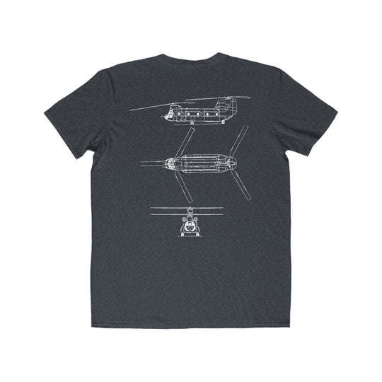 CH-47 Engineer’s Drawing T-shirt