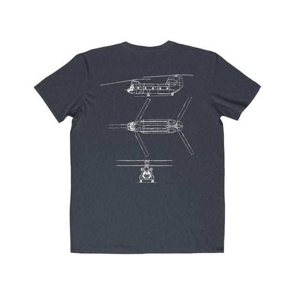 CH-47 Engineer’s Drawing T-shirt