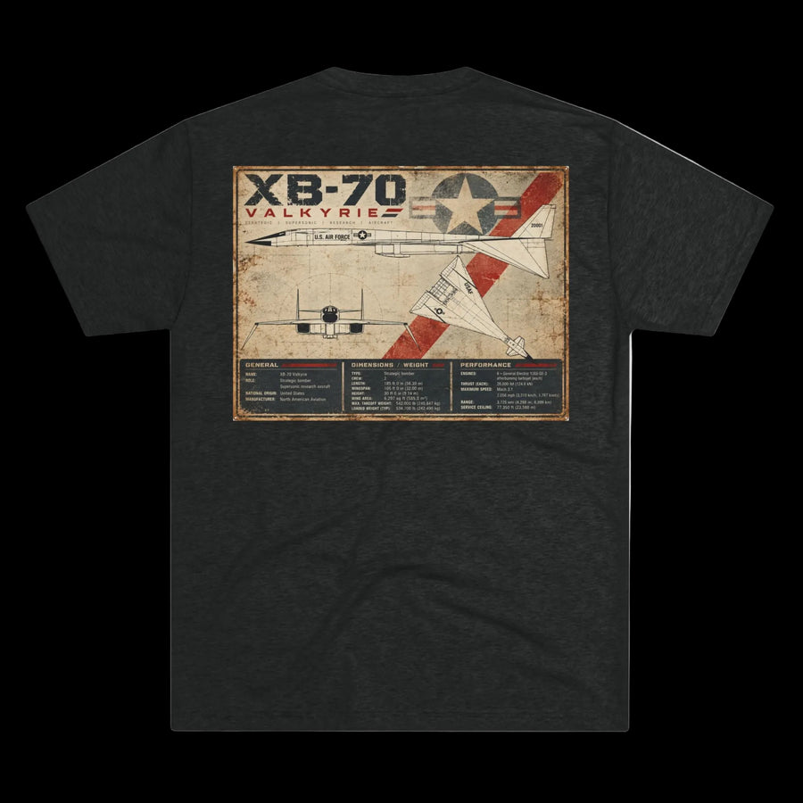 XB-70 Tribute Tri-blend Tee