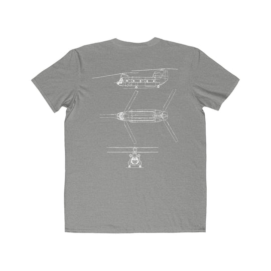 CH-47 Engineer’s Drawing T-shirt