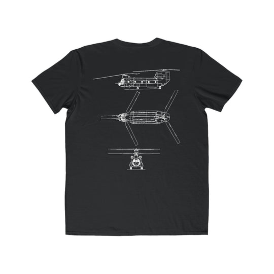 CH-47 Engineer’s Drawing T-shirt