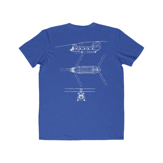CH-47 Engineer’s Drawing T-shirt