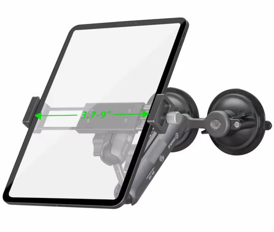 Industrial Strength Tablet Mount Arm with Dual Suction Cups