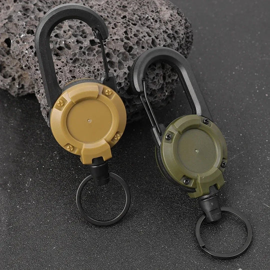 Retractable Heavy Duty Pull Reel Carabiner