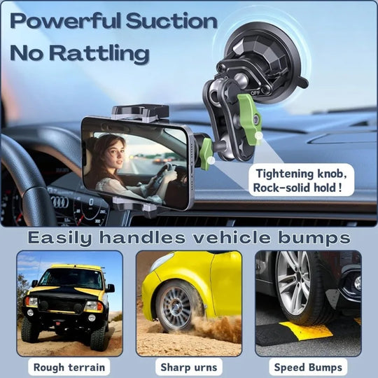 Industrial Suction Phone Mount