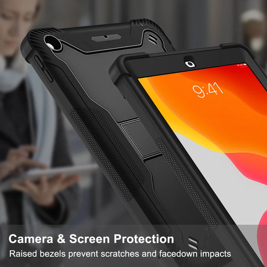 Rugged Case for iPad 9th 8th 7th Generation 10.2 Inch