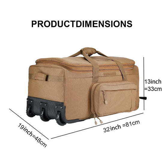 125L Rolling Tactical Duffle