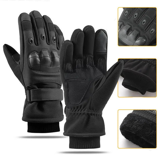 Hard Knuckle Military-style Cold Weather Gloves