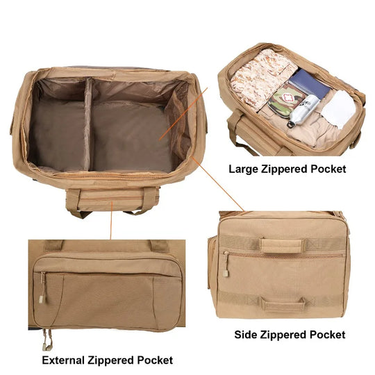 125L Rolling Tactical Duffle