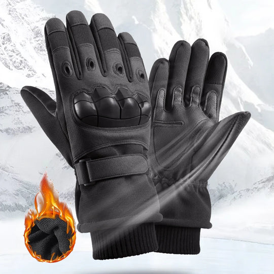 Hard Knuckle Military-style Cold Weather Gloves