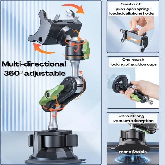 Industrial Suction Phone Mount