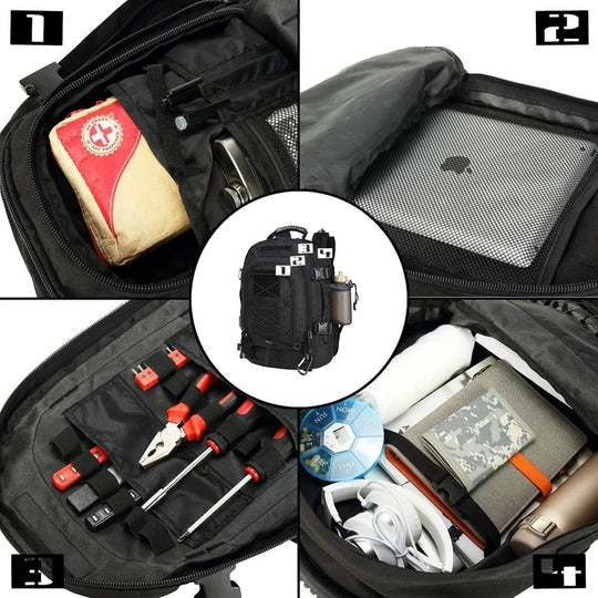 60L Military Tactical Backpack/Bug-Out Bag